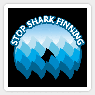 Stop Shark Finning Sticker